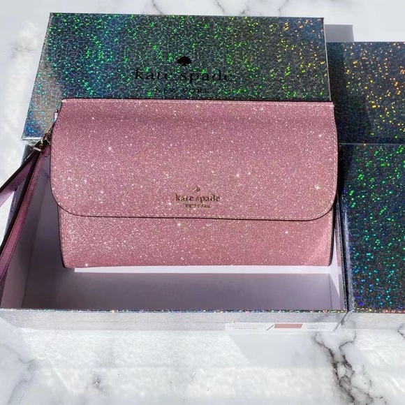 kate spade Handbags - NewInBox-Kate Spade Glitter Wristlet